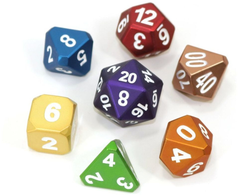 Die Hard Dice Forge Dice Set - Frosted Rainbow Mix