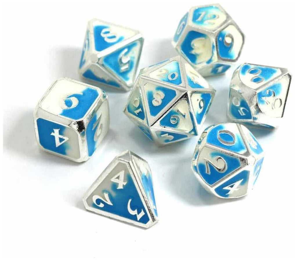 Die Hard Dice Metal RPG Set - Spellbinder Polar Vortex