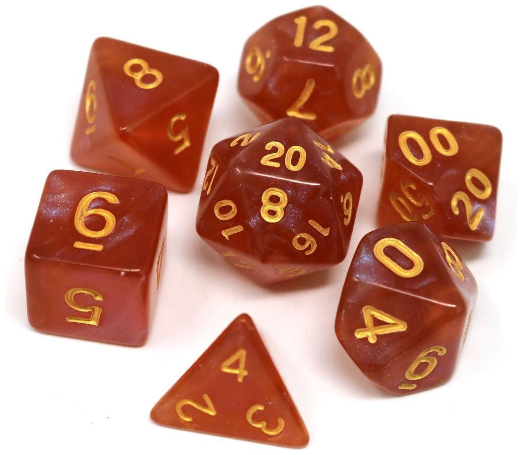 Die Hard Dice Polymer RPG Polyhedral Set - Autumn Equinox