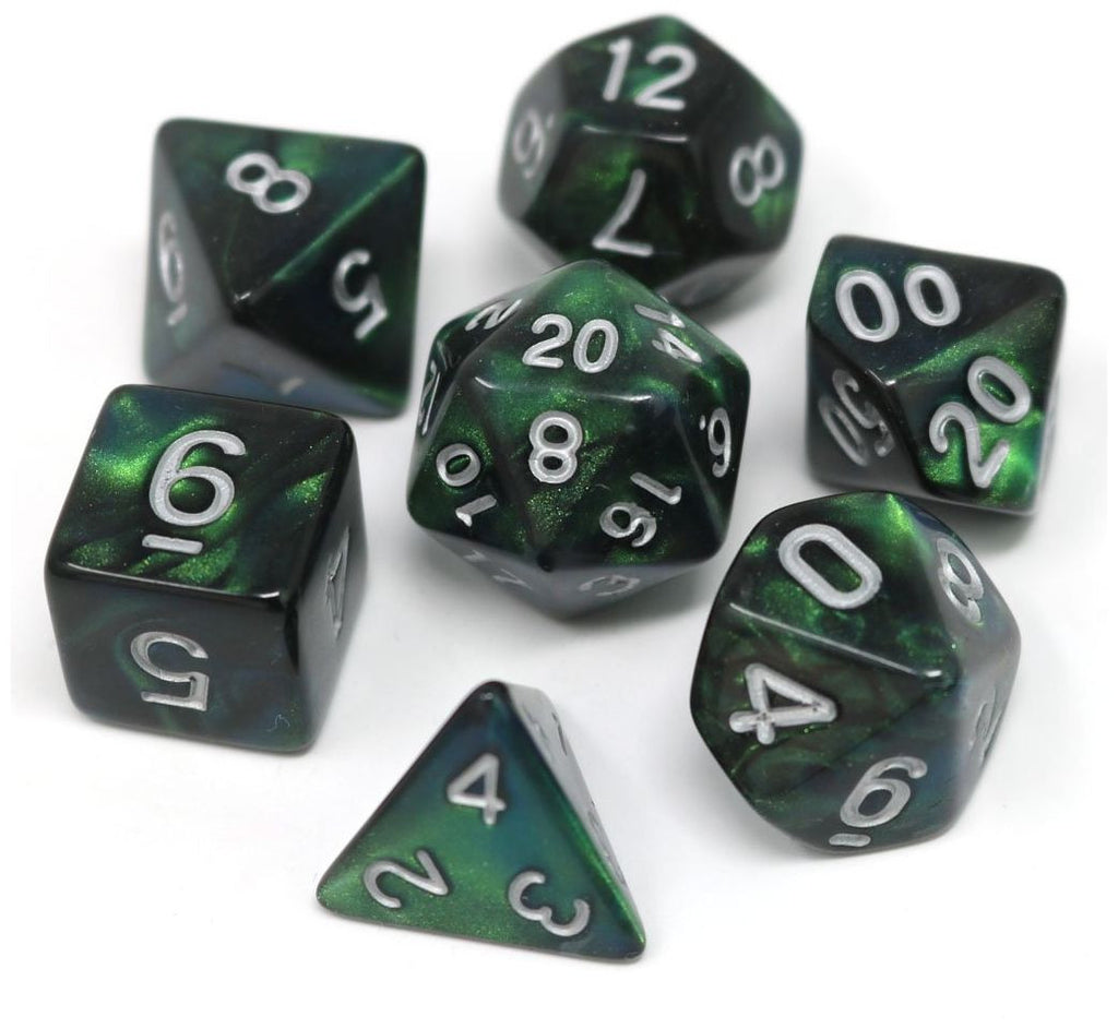 Die Hard Dice Polymer RPG Polyhedral Set - Spring Equinox