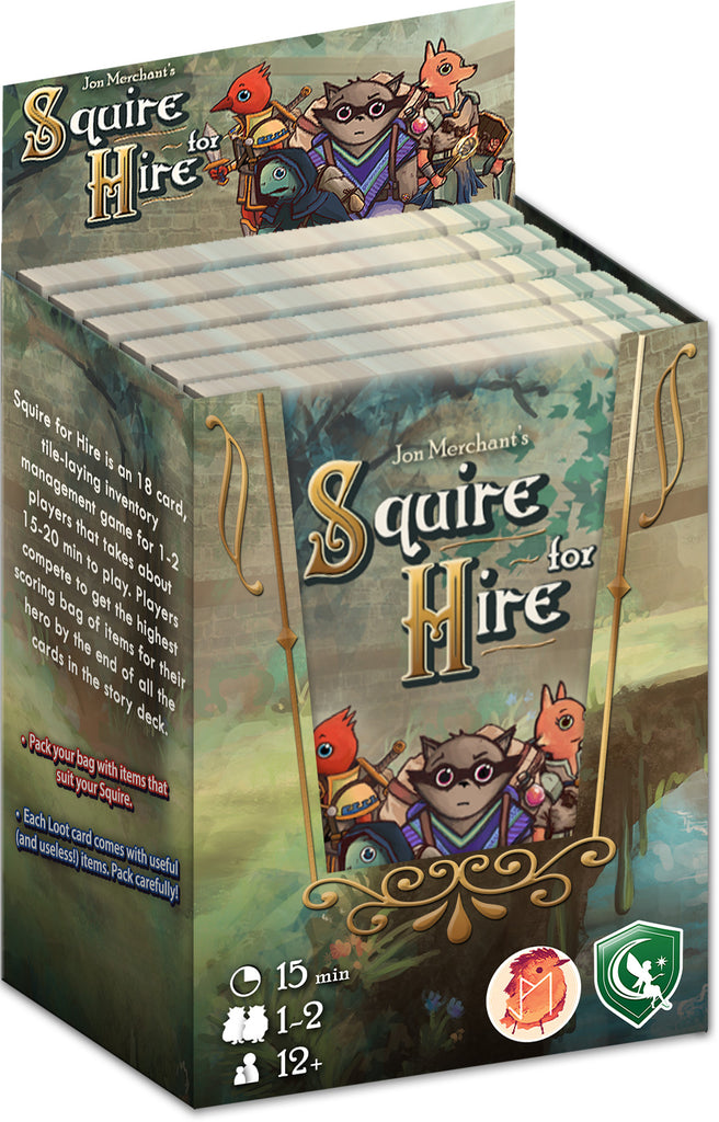 Squire for Hire Counter Display (CDU of 6)