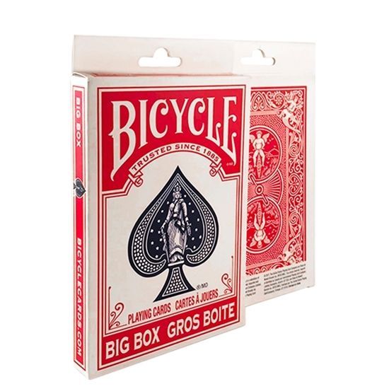 Bicycle Playing Cards - Big Box Red