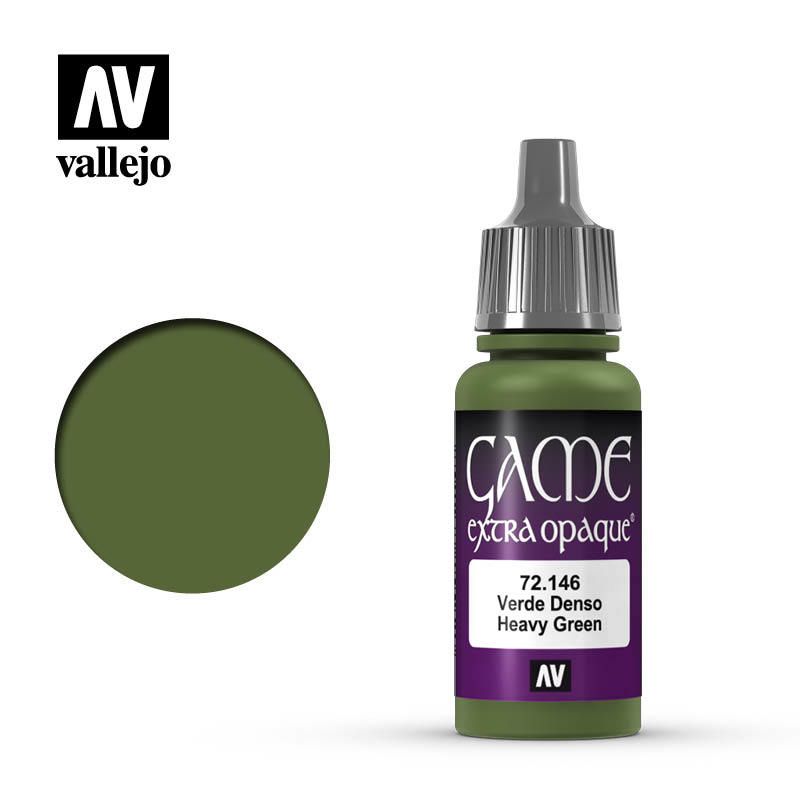 Vallejo Game Colour - Extra Opaque Heavy Green 17 ml