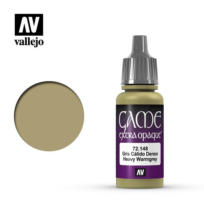 Vallejo Game Colour - Extra Opaque Heavy Warm Grey 17 ml