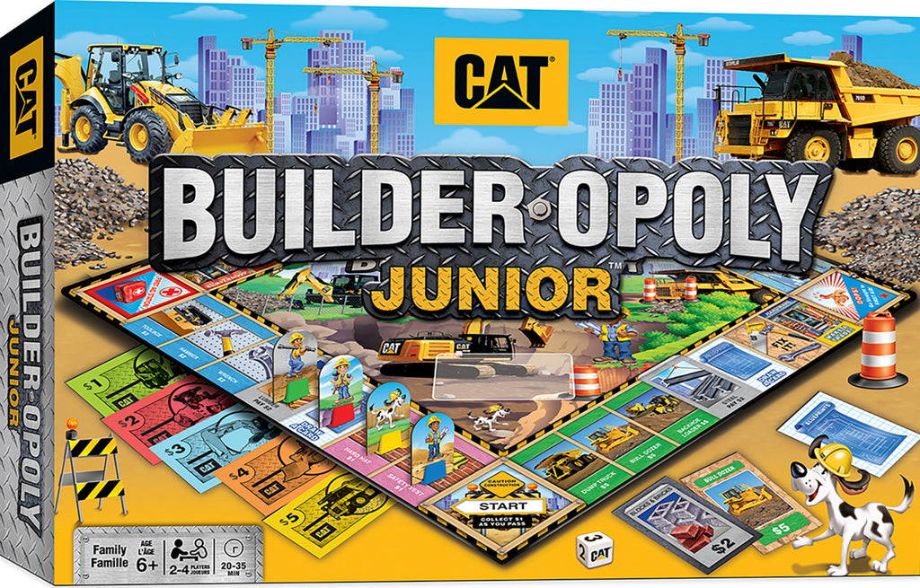 Masterpieces CAT Caterpillar Opoly Junior