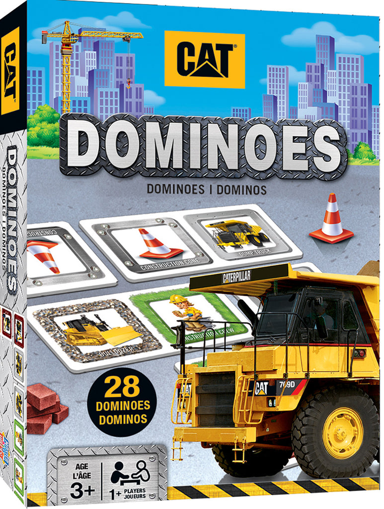 Masterpieces Dominoes CAT Caterpillar Kids