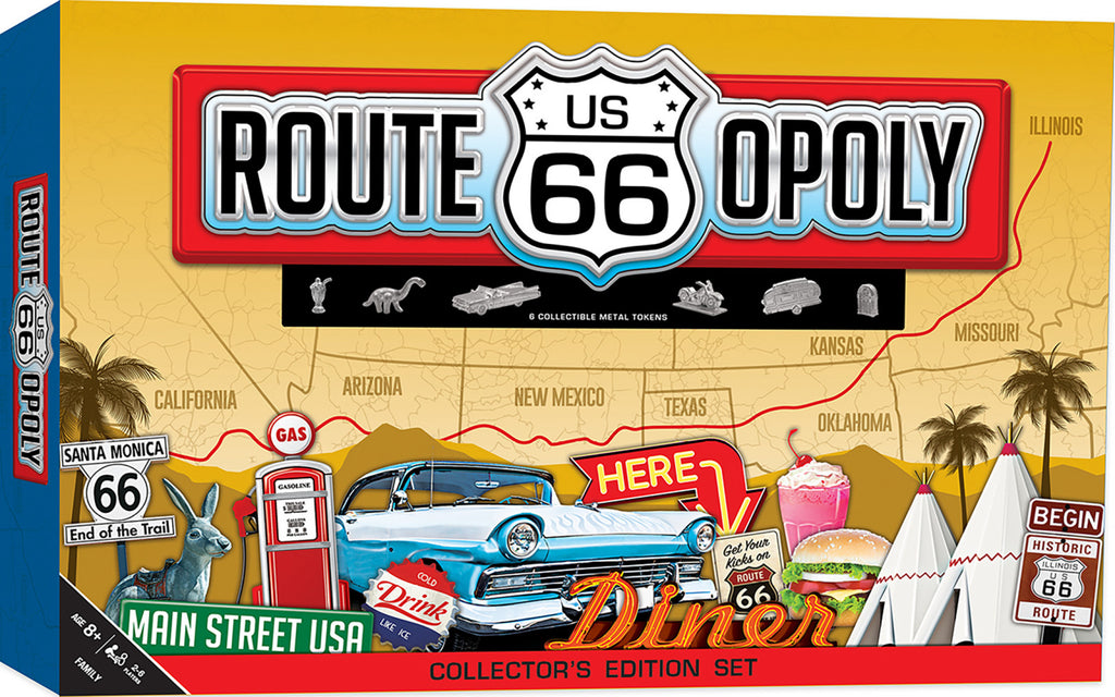 Masterpieces Route 66 Opoly