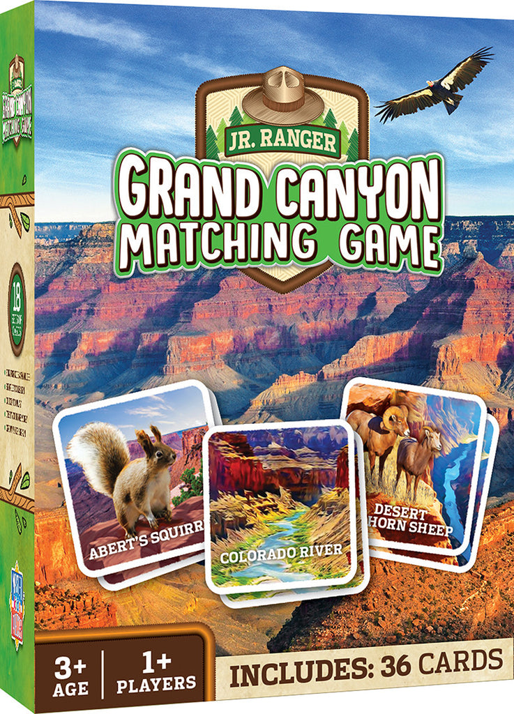 Masterpieces Matching Games Jr. Ranger Grand Canyon