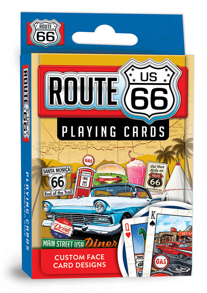 Playing Cards Route 66