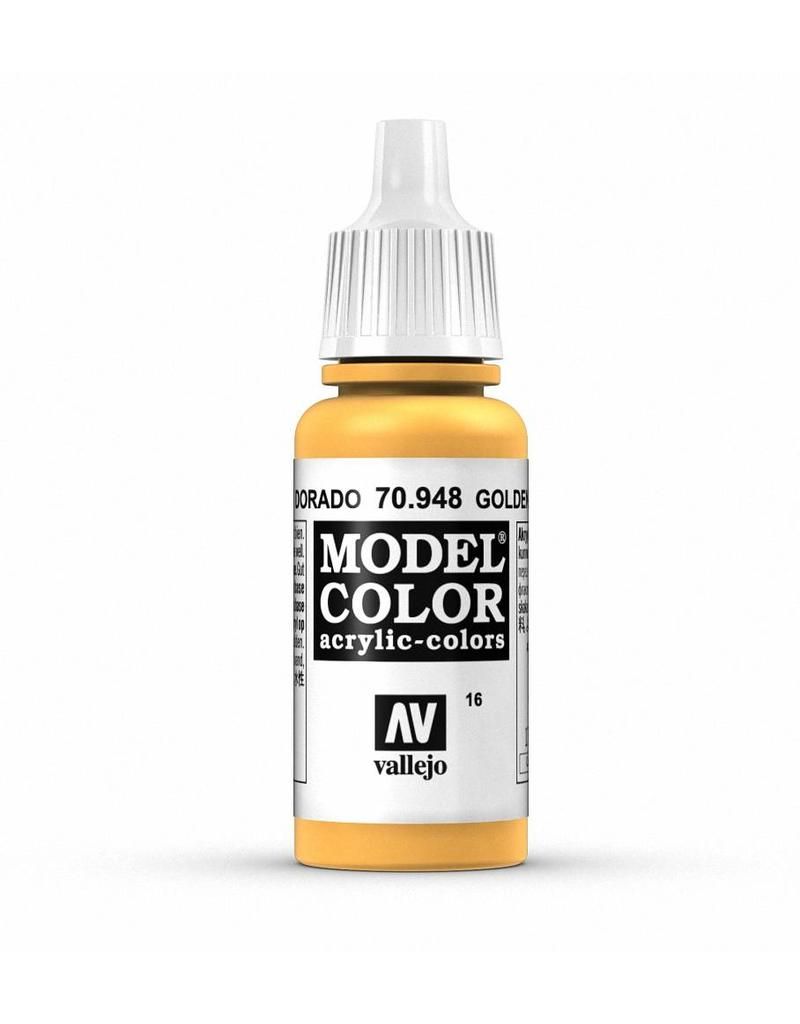 Vallejo Model Colour - Golden Yellow 17 ml