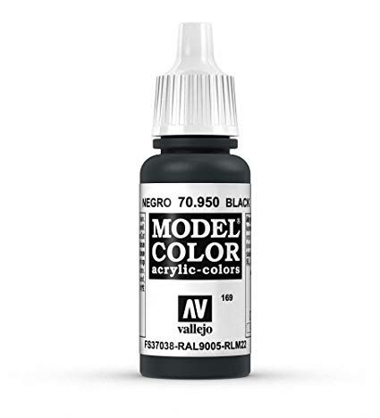 Vallejo Model Colour - Black 17 ml