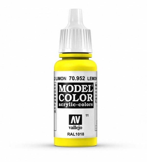 Vallejo Model Colour - Lemon Yellow 17 ml