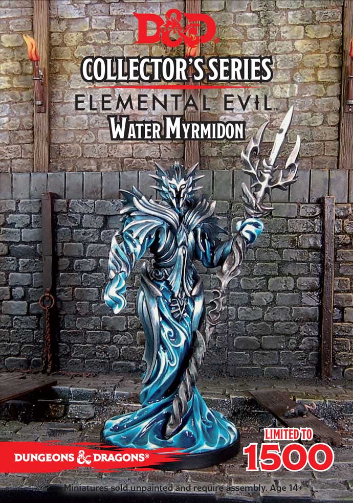 D&D Collectors Series Miniatures Elemental Evil Water Myrmidon