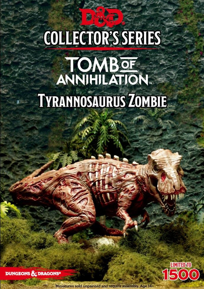 D&D Collectors Series Miniatures Tomb of Annihilation Tyrannosaurus Zombie (1 Fig)
