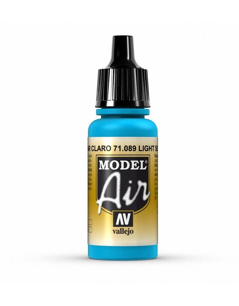 Vallejo Model Air - Light Sea Blue 17 ml