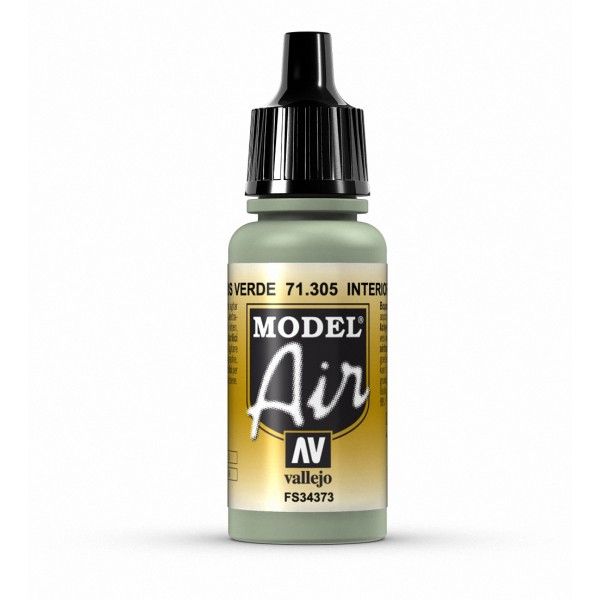 Vallejo Model Air - Interior Grey Green 17 ml