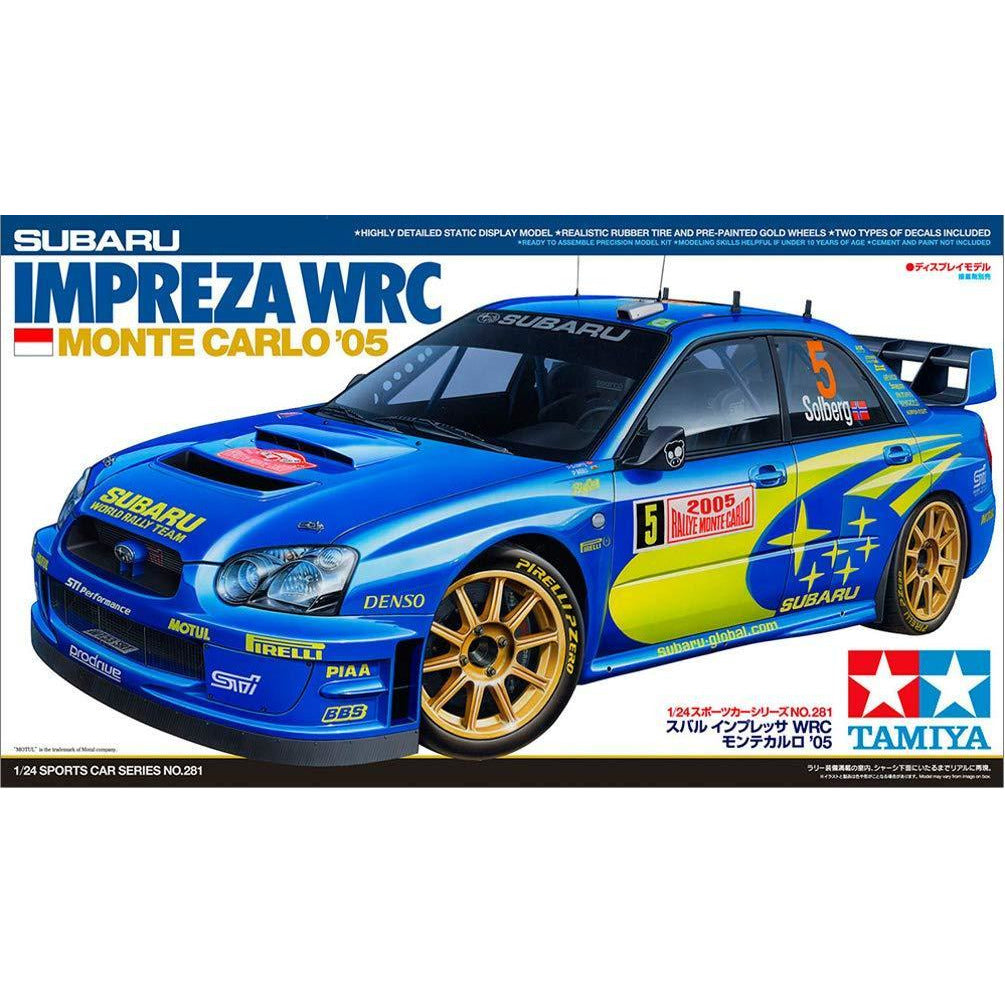Tamiya 1/24 Subaru Impreza WRC Monte Carlo '05 - 24281