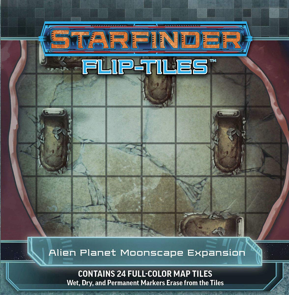 Pathfinder RPG Flip Tiles: Alien Planet Moonscape Expansion