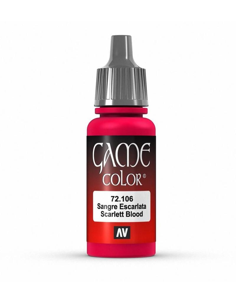 Vallejo Game Colour - Scarlett Blood 17 ml