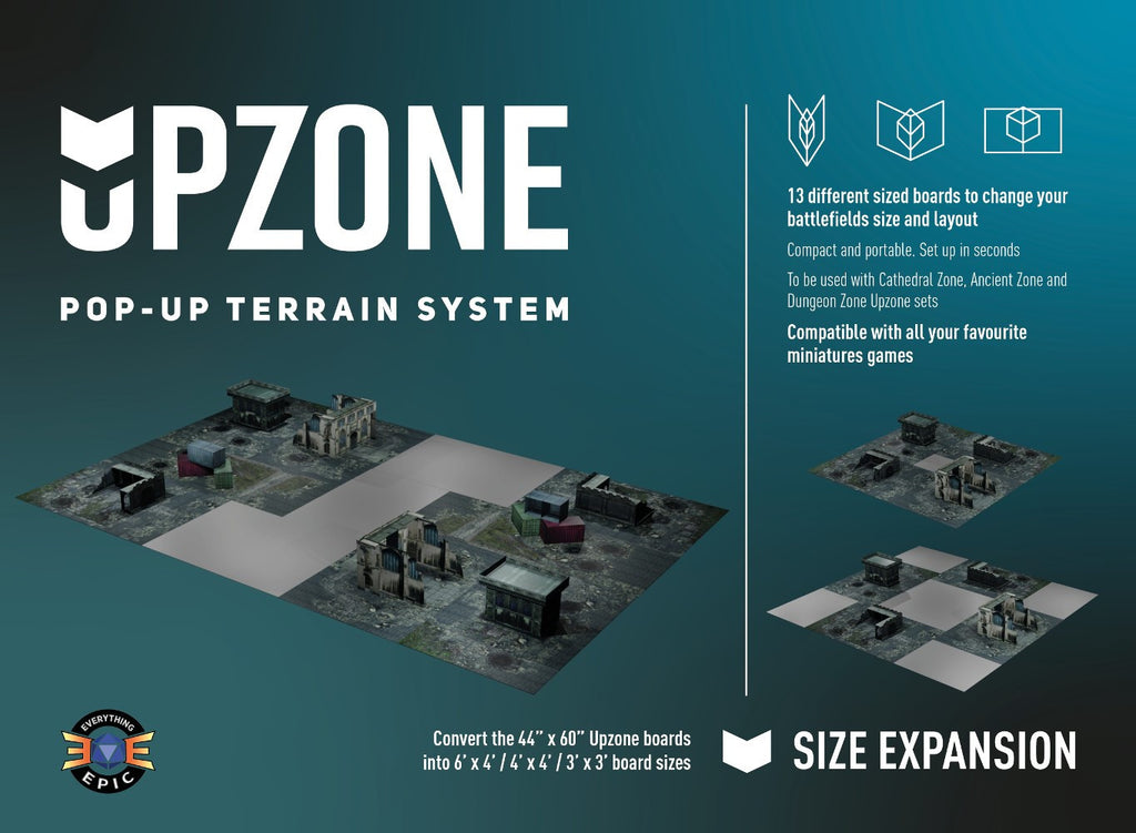 Upzone - Pop-up Terrain System Size Expansion