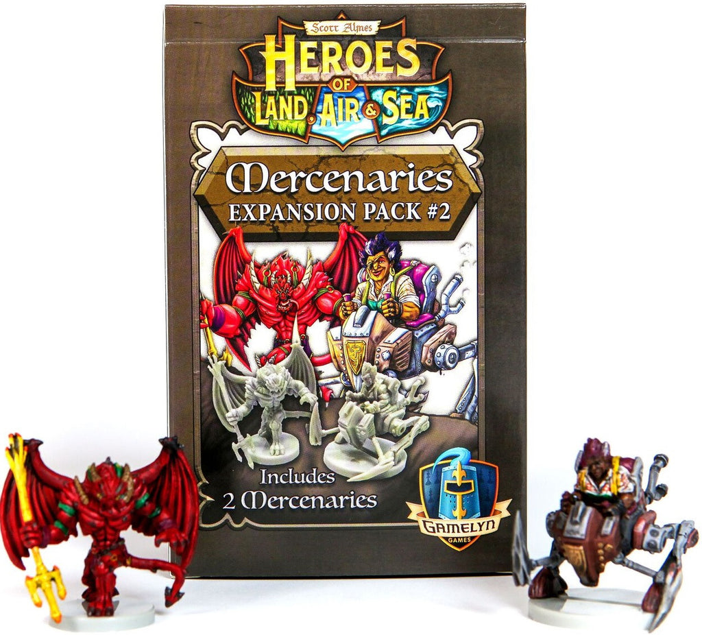 Heroes of Land, Air & Sea - Mercenary Pack 2