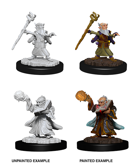 D&D Nolzurs Marvelous Unpainted Miniatures Male Gnome Wizard - 73382