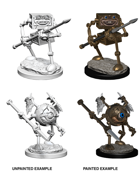 D&D Nolzurs Marvelous Unpainted Miniatures - Monodrone & Duodrone - 73406