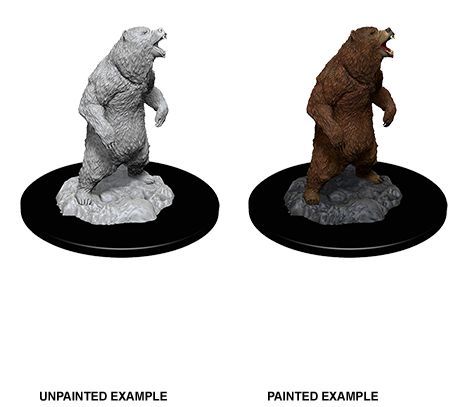 WizKids Deep Cuts Miniatures Grizzly - 73551