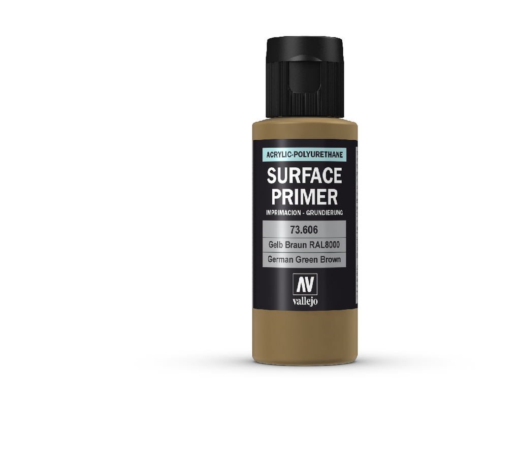 Vallejo Surface Primer - Ger Green Brown 60 ml