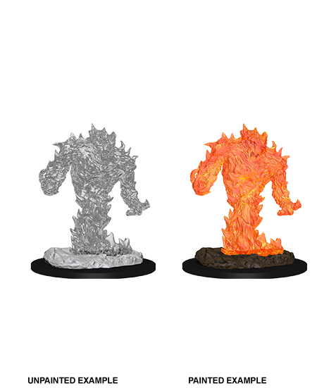 D&D Nolzurs Marvelous Unpainted Miniatures Fire Elemental