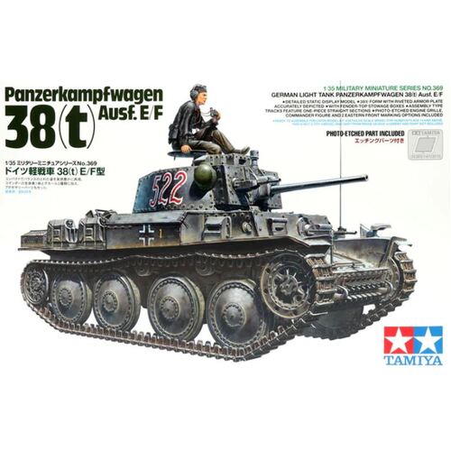 Tamiya - 35369 - 1/35 Panzerkampfwagen 38(t) Ausf. E/F