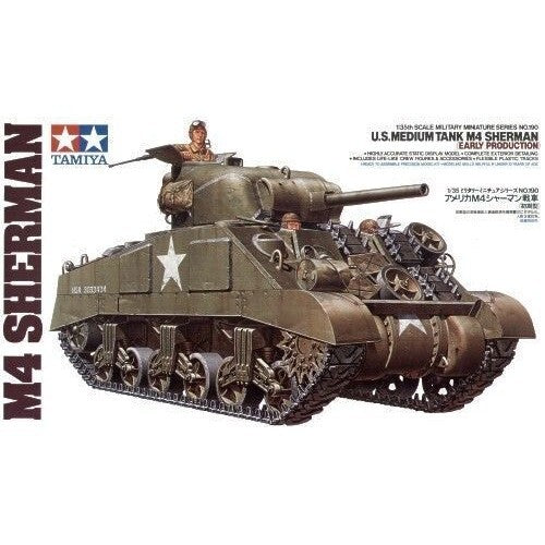 Tamiya - 35190 - 1/35 U.S. Medium Tank M4 Sherman (Early Production)