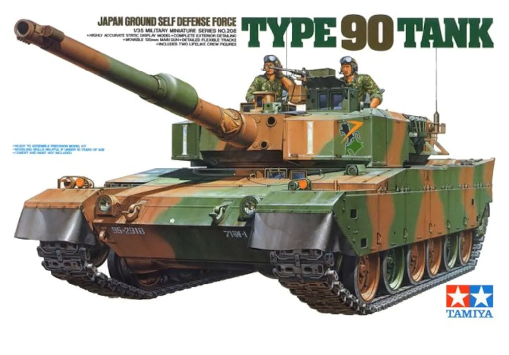 Tamiya - 35208 - 1/35 JGSDF Type 90 Tank