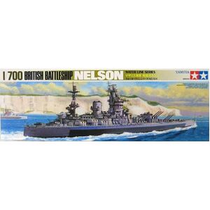 Tamiya - 77504 - 1/700 Nelson British Battleship Model Kit