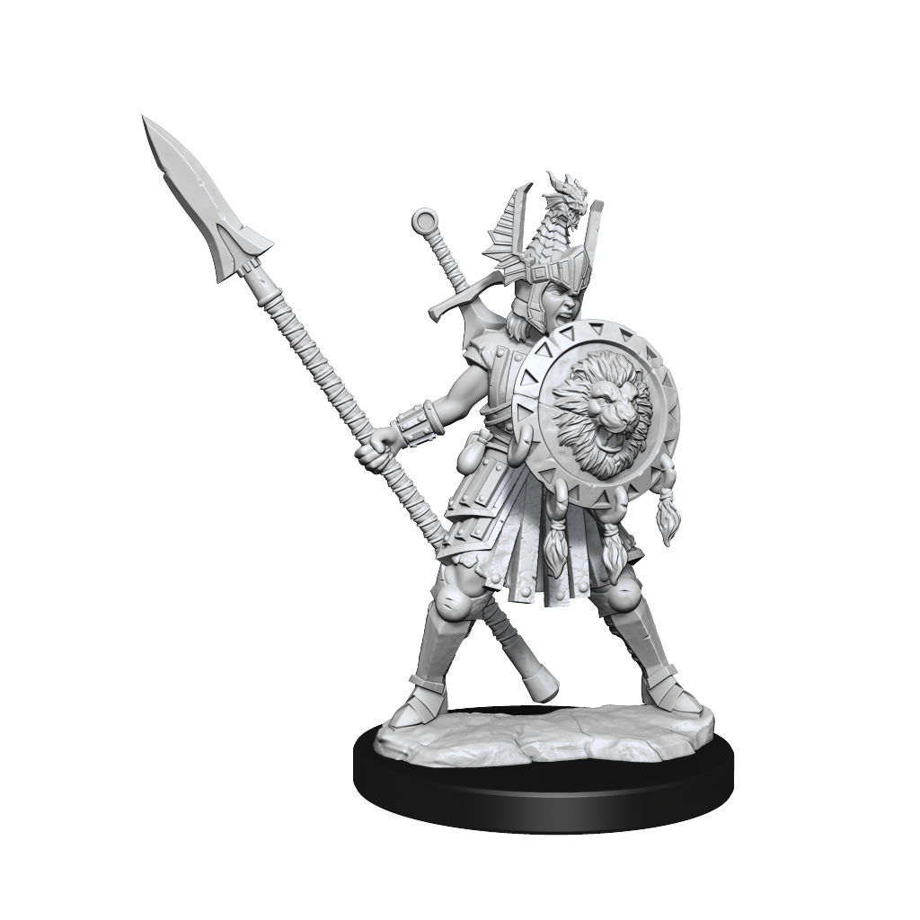 D&D Frameworks Human Fighter Female - 75025