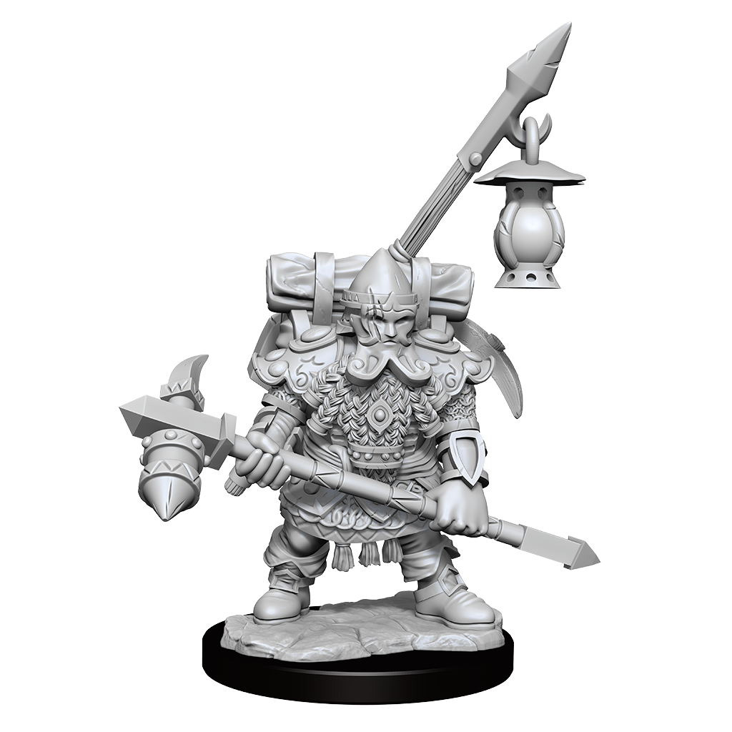 D&D Frameworks Dwarf Fighter Male - 75036