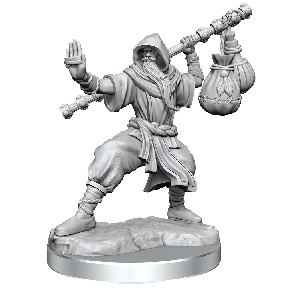 D&D Frameworks Human Monk Male - 75075