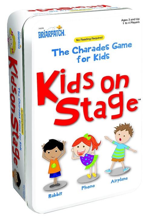 Charades Kids on Stage Tin