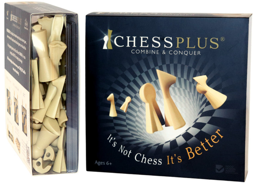 Chessplus Pieces in Box (with Velvet Pouch & Board)