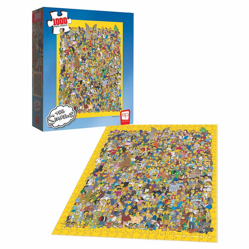 The Simpsons Casting Call 1000-Piece Puzzle