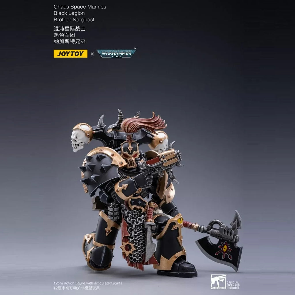 JoyToy 1/18 Scale Black Legion Chaos Terminator Brother Narghast