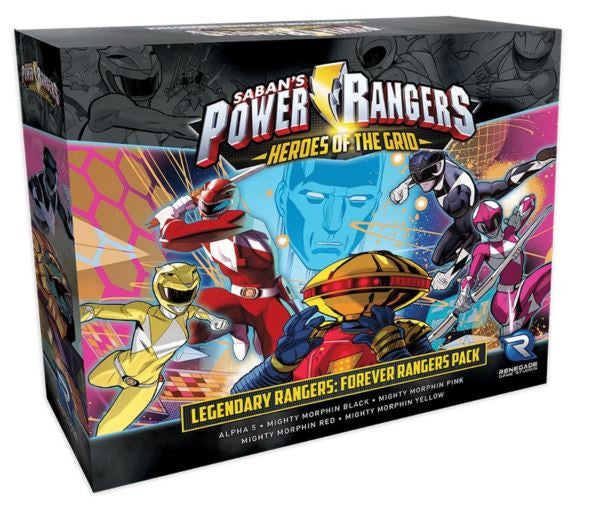 Power Rangers Heroes of the Grid - Legendary Rangers Forever Rangers Pack