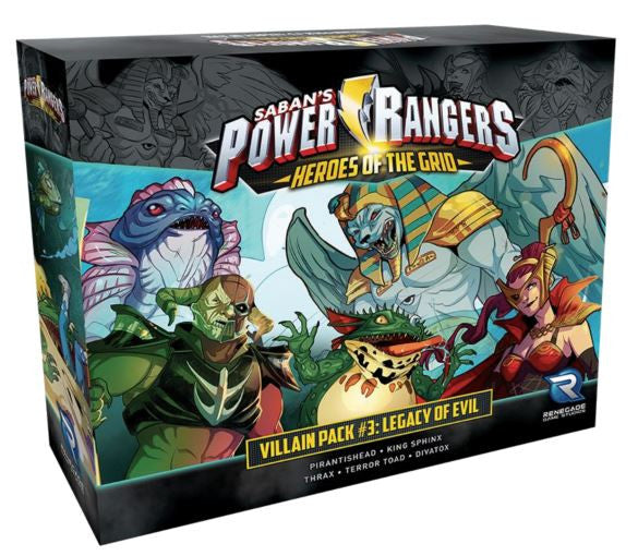 Power Rangers Heroes of the Grid - Villain Pack #3 Legacy of Evil