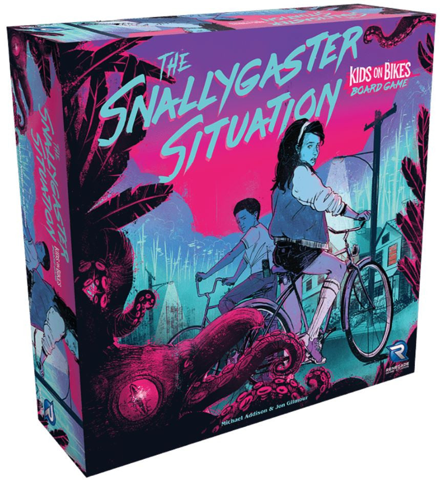 The Snallygaster Situation A Kids on Bikes Board Game