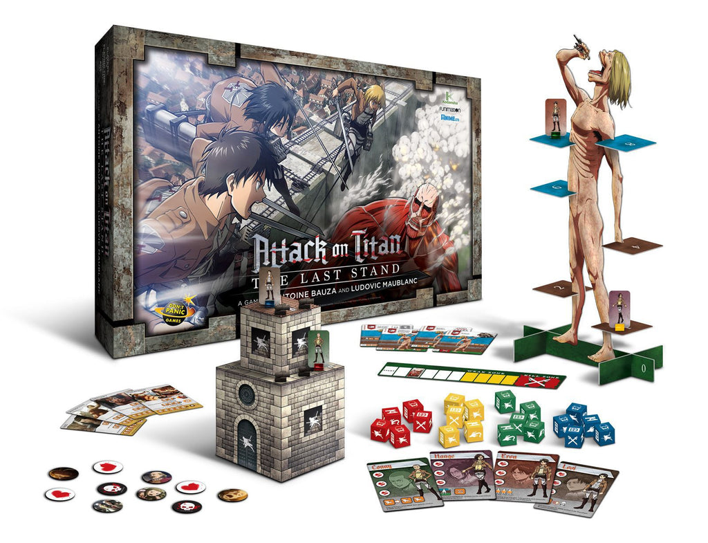 Attack on Titan Tactical Board Game