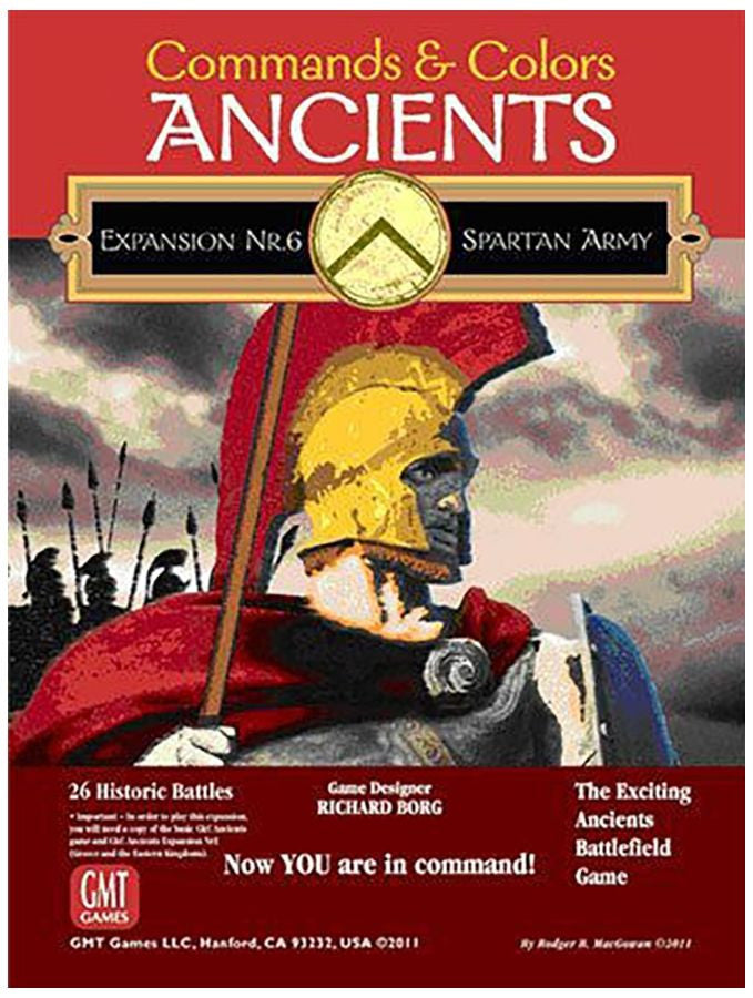 Commands & Colors Ancients Expansion #6 - The Spartan Army