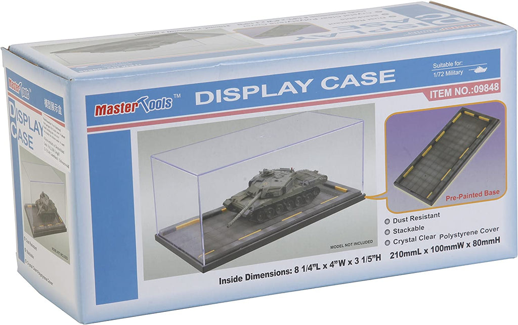 Trumpeter Plastic Display Case 210 x 100 x 80mm - 09848