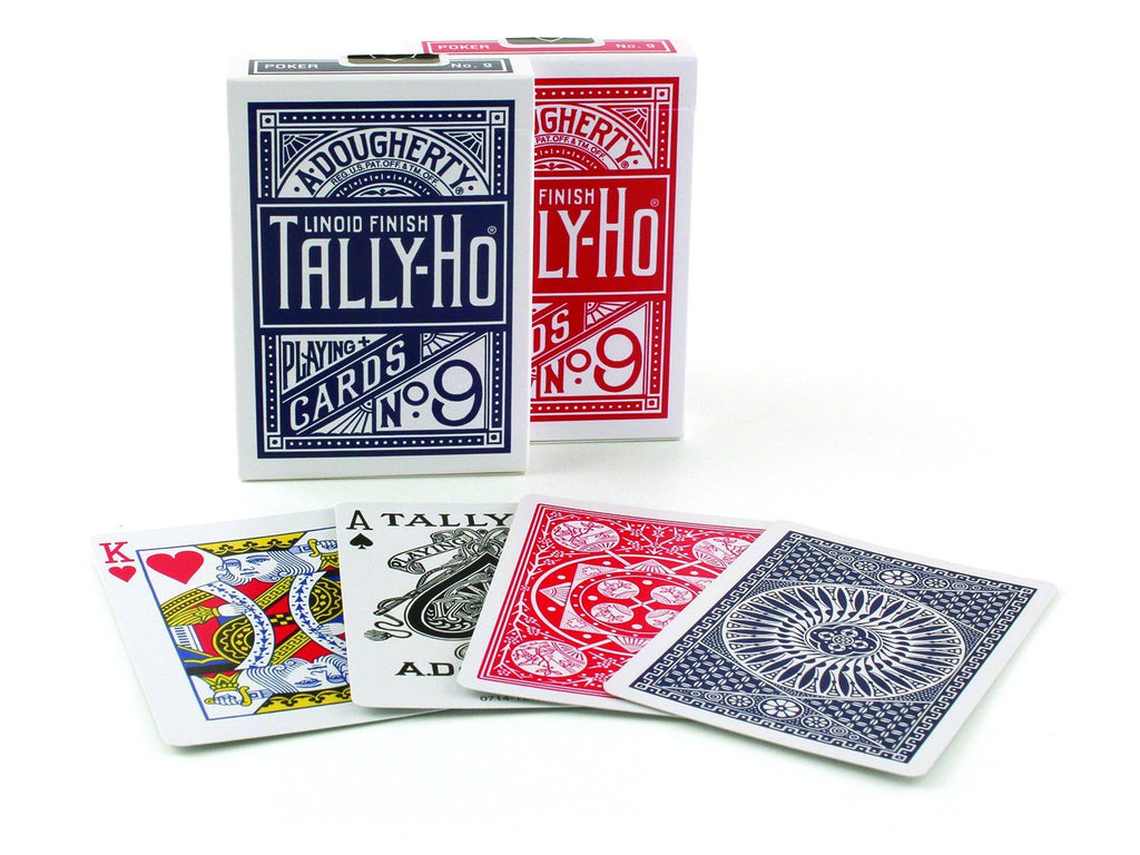 Bicycle Playing Cards - Tally-Ho Playing Cards - Half Fan/Circle