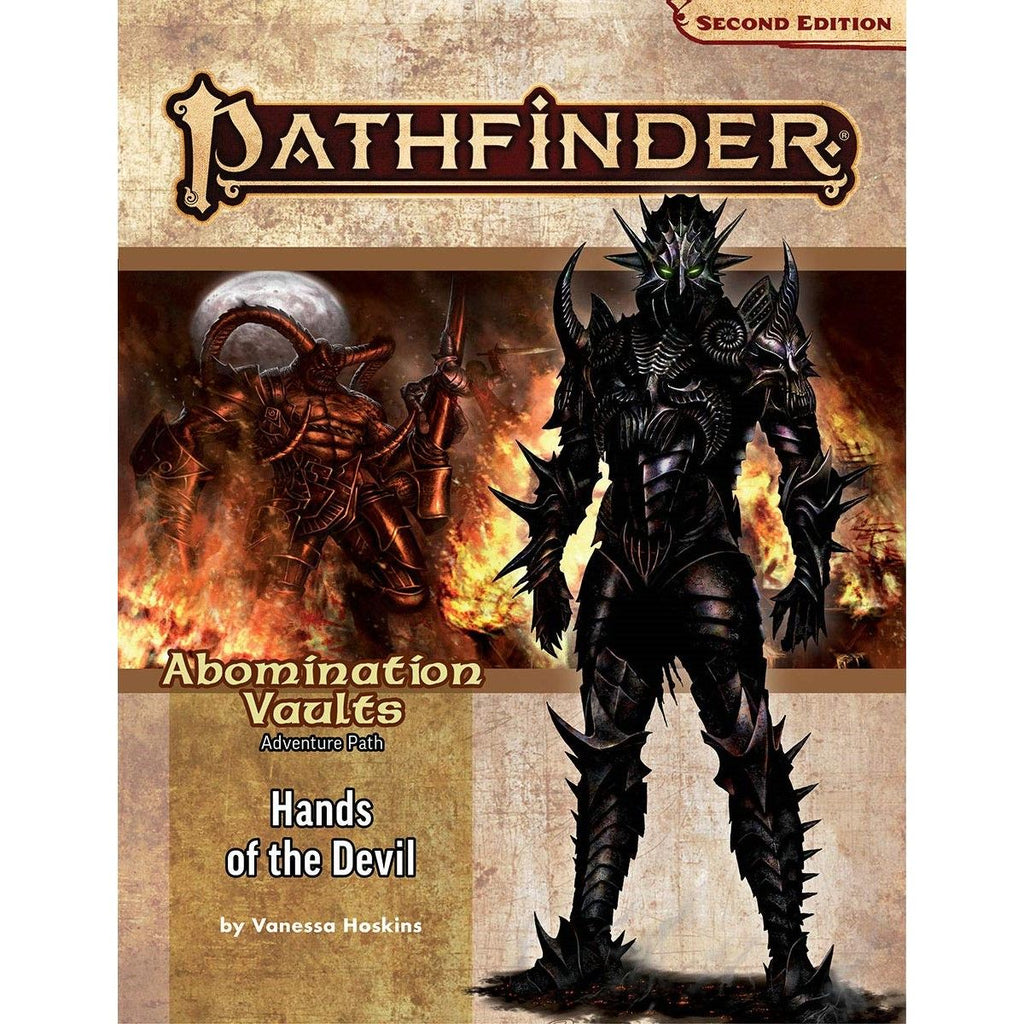 Pathfinder Second Edition Adventure Path Abomination Vaults #2 Hands of the Devil