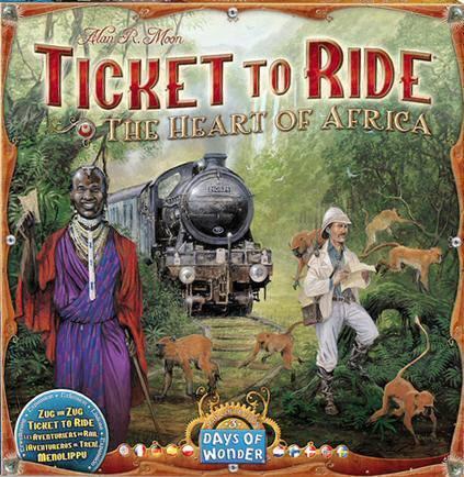 Ticket to Ride Heart of Africa Map Set
